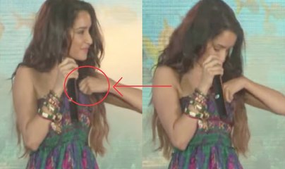 Shraddha Kapoor Top Sl!ps During 'Ek Villain' Music Launch