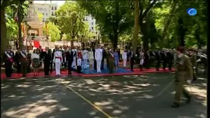 Día de las FFAA: Don Juan Carlos se despide en su último acto como capitán general de los Ejercitos