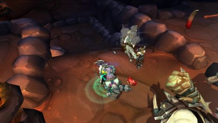 Warlords of Draenor: Scènes en jeu à la Crête de Givrefeu