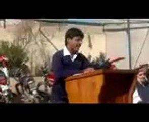 Abdul wahab bayaan in school