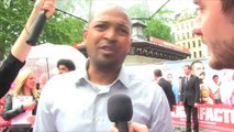 Noel Clarke talks about The Hooligan Factory on the red carpet