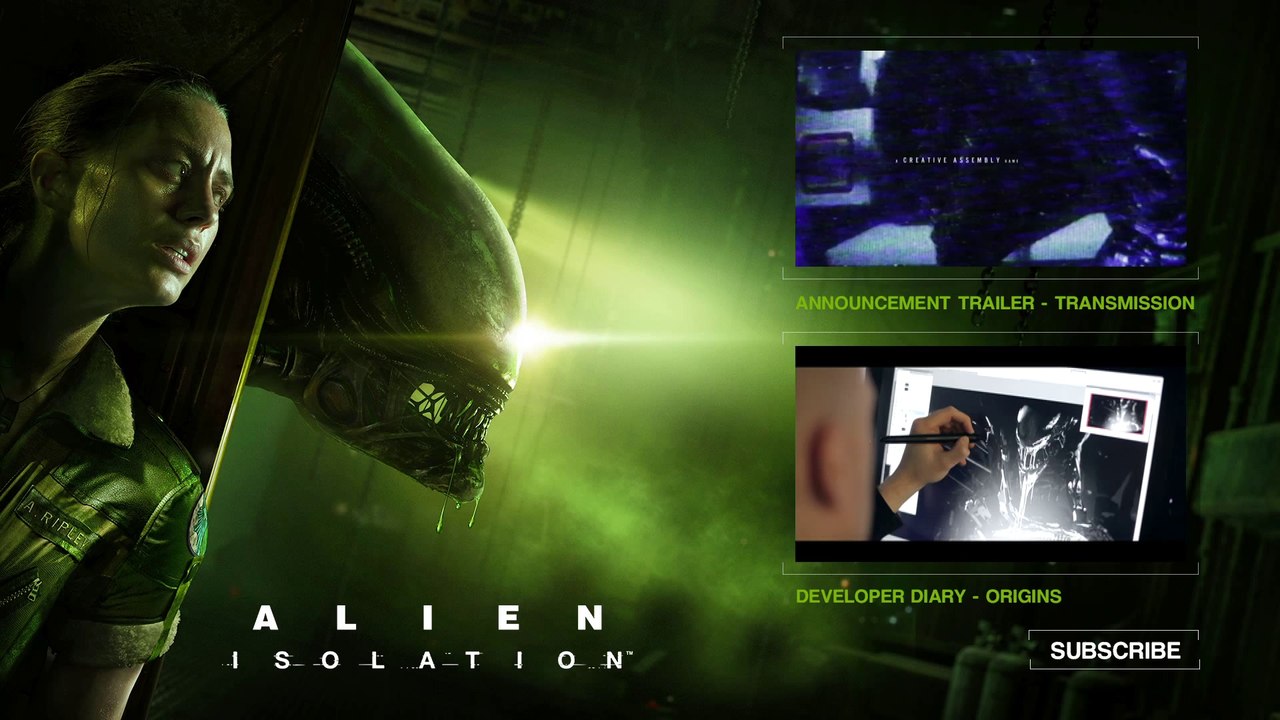 Alien : Isolation - Official E3 Gameplay Trailer Survive