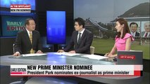 President Park's new prime minister nominee Analysis