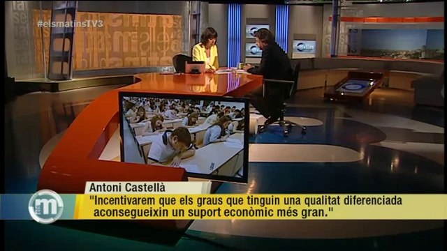 TV3 - Els Matins - Antoni Castellà: Les decisions sobre càrrecs de la federació de CiU són d'U