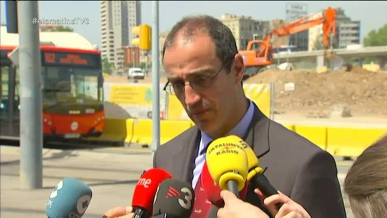 TV3 - Els Matins - Les obres de desconstrucció de l'anella de Glòries