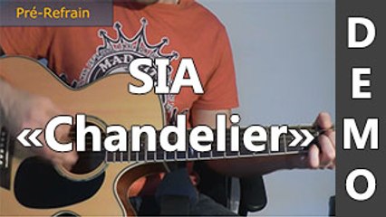 Sia - Chandelier - DEMO Guitare