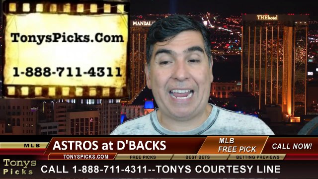 Arizona Diamondbacks vs. Houston Astros Pick Prediction MLB Odds Preview 6-10-2014