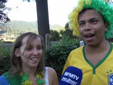 Mondial 2014: la ferveur des Brésiliens pour leur équipe nationale - 10/06
