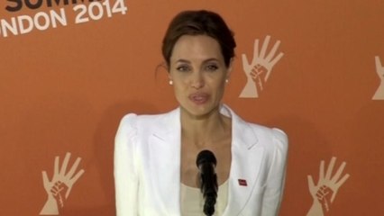 Angelina Jolie, UK's Hague, vow action at sexual violence summit