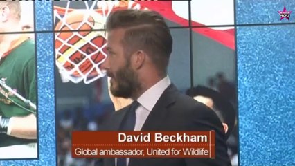 David Beckham s'engage avec le Prince William