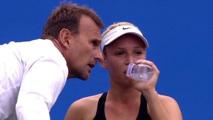 Halle - El entrenador de Donna Vekic le dice que madure