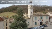 Vente - maison/villa - montaigu de quercy (82150)  - 80m²