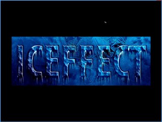 how to create ice-effect text effect in urdu