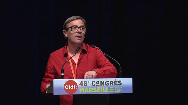 Intervention de Gilles Desbordes, Secrétaire Général de la Fédération des Services CFDT, sur le rapport d'activité