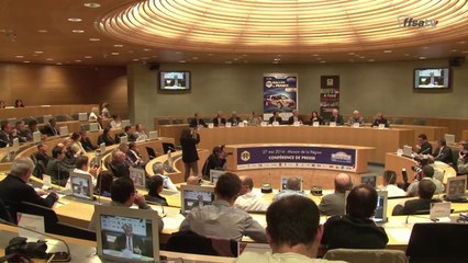 La présentation du Rallye de France-Alsace 2014