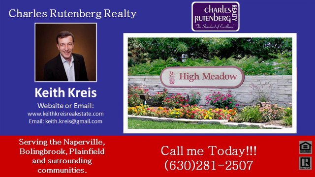 Realtor in High Meadow subdivision Naperville Illinois 60564