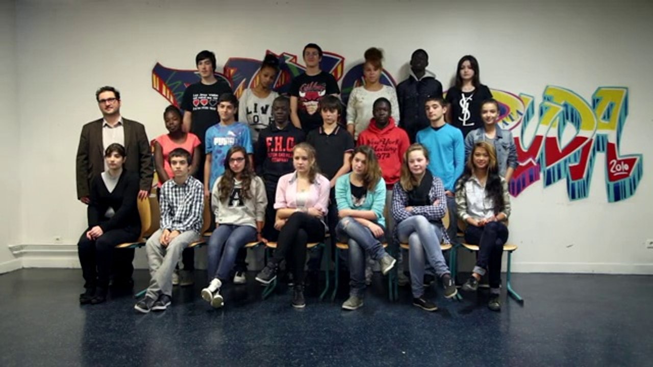 Une année au collège : la photo de classe