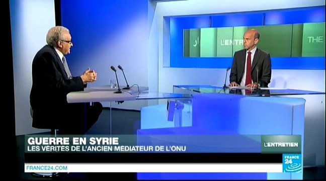 L'Entretien - Lakhdar Brahimi, ancien représentant spécial de l'ONU pour la Syrie