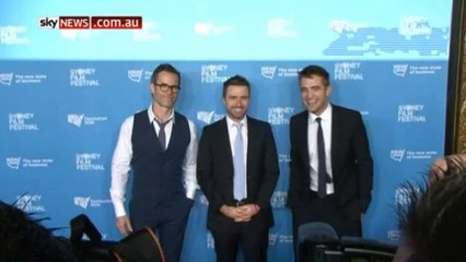 #SydFilmFest 07.06.2014 Rob,Guy and David's Interview With SkyNews Premiere Red Carpet