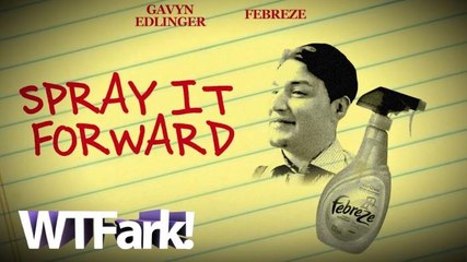 SPRAY IT FORWARD: Manager Confronts Shoplifter. With Febreze. To The Face.