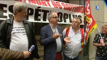 Rouen : l'ultime recours des "Pétroplus"