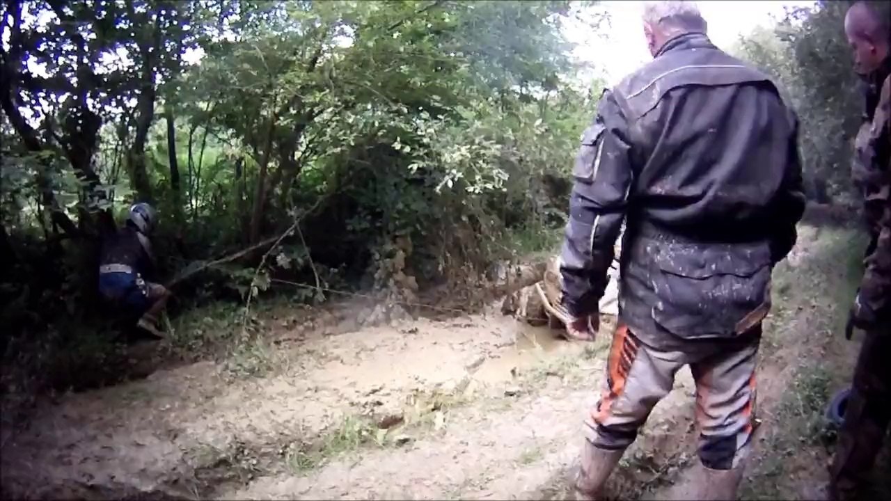 Les quadeurs de la hague!!!! pont rilly 1er partie