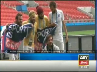 Three travelers reaches Brazil