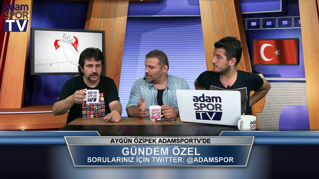 AdamsporTV Spor Gündemi Konuk Aygün Özipek  10.06.2014