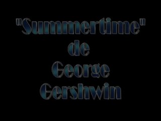 SUMMERTIME sur 74 verres musicaux