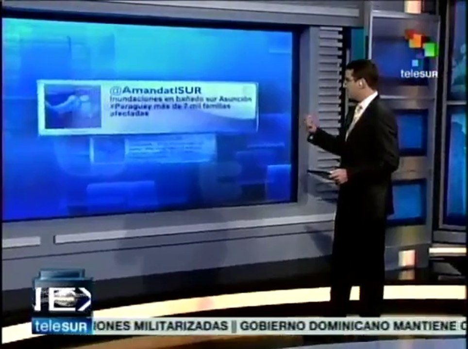 Ejército paraguayo apoya a damnificados por desbordamientos de ríos