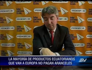 Ecuador busca seguir enviando productos sin pagar aranceles a Europa