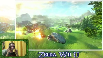 Ma Réaction en vidéo sur zelda Wii U !
