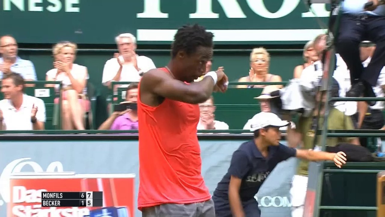 Halle - Monfils écarte facilement Becker