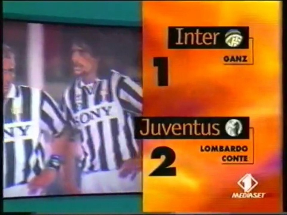 Inter - Juventus 1-2 (20.04.1996) 14a Ritorno Serie A.