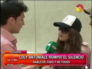 Pronto.com.ar polémicas declaraciones de Loly Antoniale