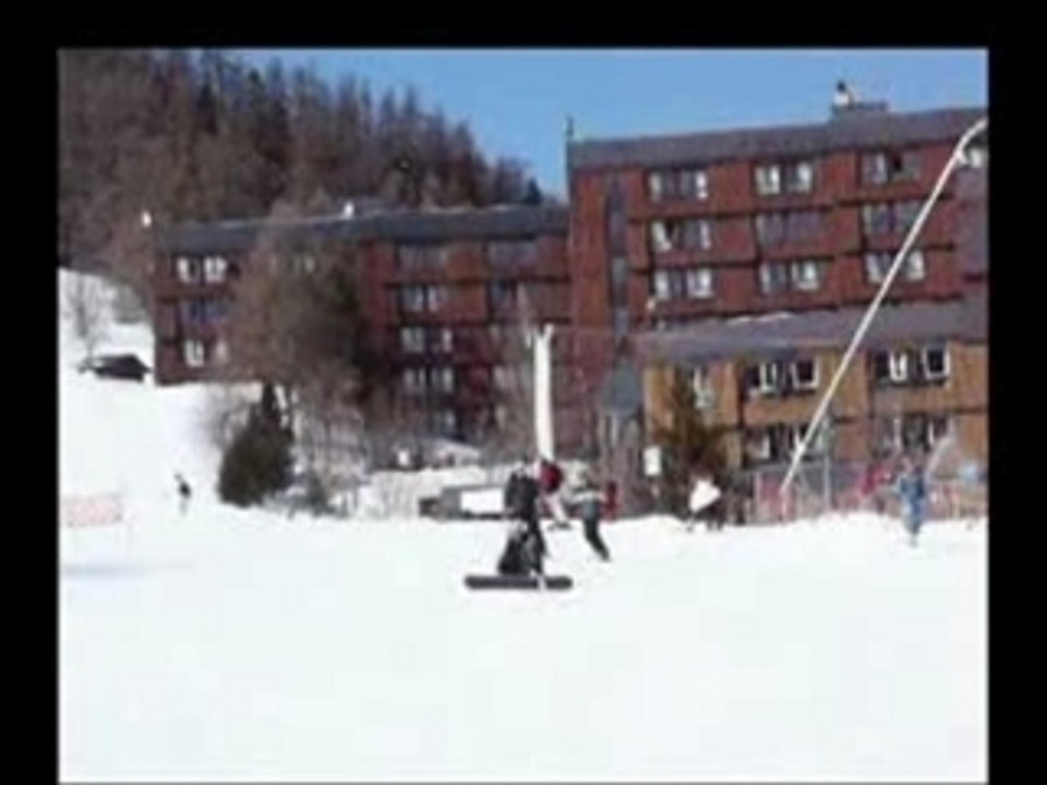 Ma 1er descente en snow