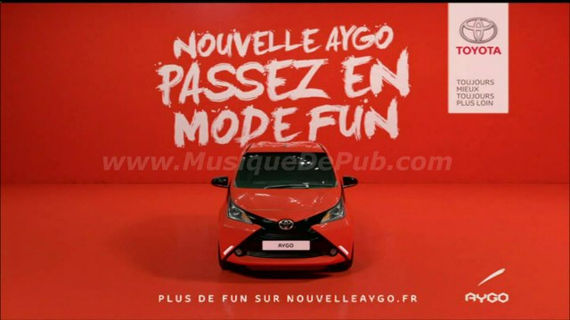pub Toyota Aygo 'fun' 2014 [HQ]