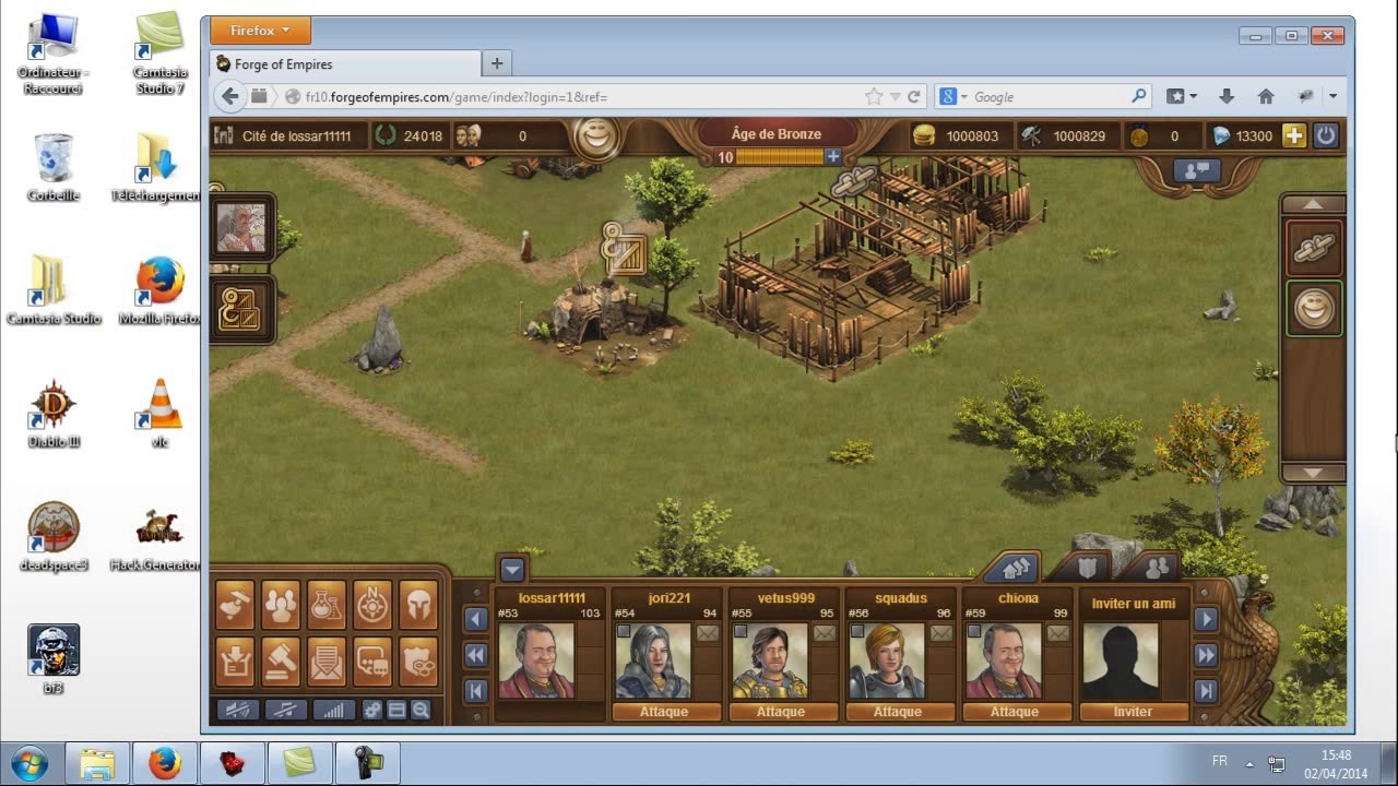 Forge of Empires Triche - Avoir des Diamants gratuitement - Marchandise a l'infini - FOE