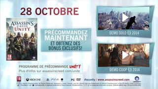 Assassin's Creed Unity - Trailer CGI Coop E3