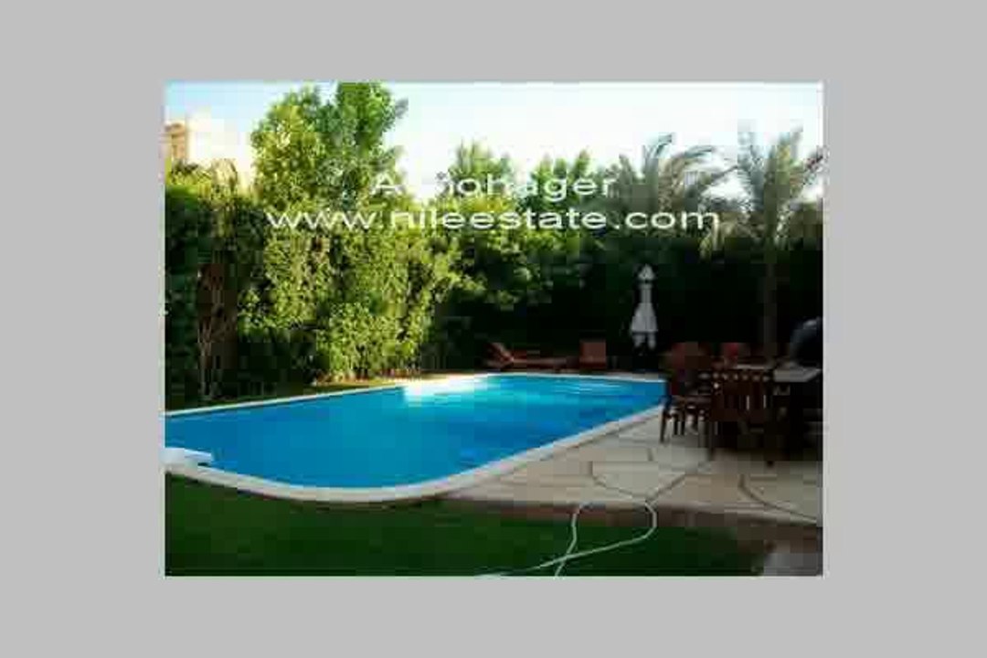 New Fully Furnished Villa for Rent in Rehab with Private  Swimming Pool