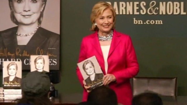 Hillary Clinton launches Hard Choices book tour in New York City