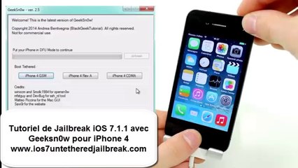 Télécharger iOS 7.1.1 Evasi0n | 7.1.1 Jailbreak Untethered par Evad3rs