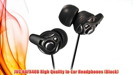 Best buy JVC HAFX40B High Quality In-Ear Headphones (Black),"