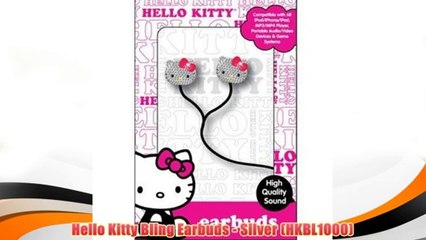 Best buy Hello Kitty Bling Earbuds - Silver (HKBL1000),"