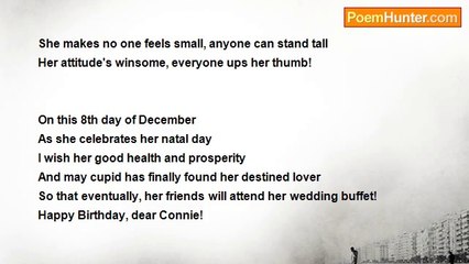 EMMALINE ORTIZ - There's Something About Connie