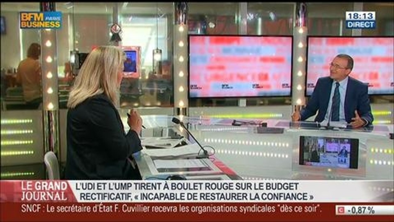 Hervé Mariton, candidat à la présidence de l'UMP, dans Le Grand Journal - 11/06 1/4