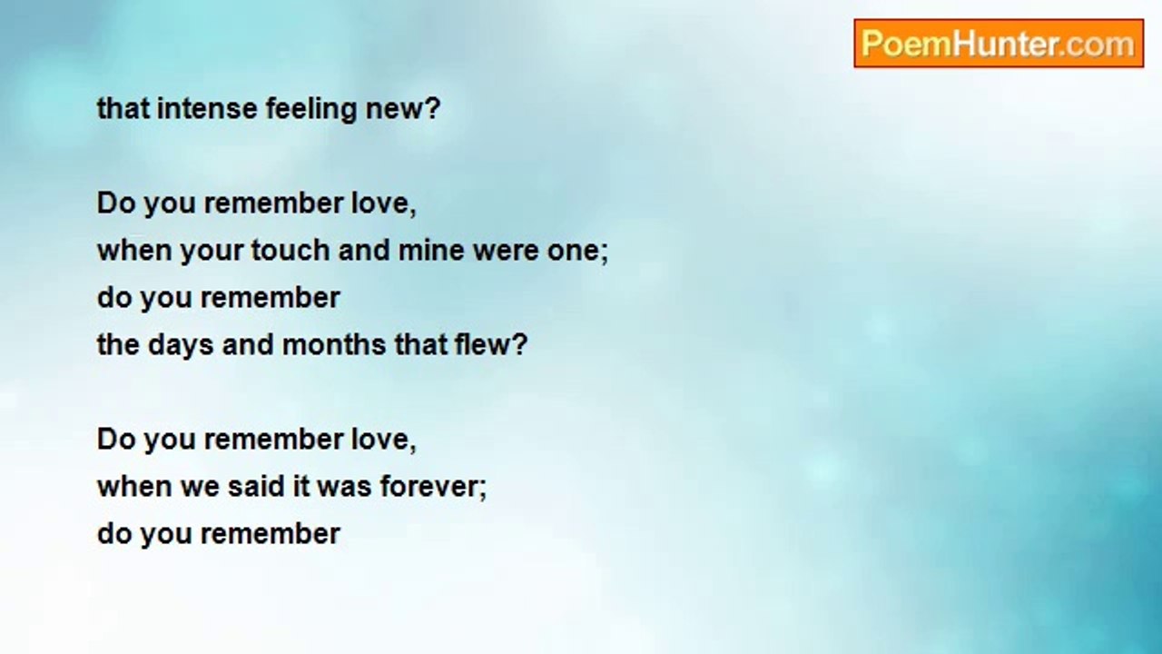 George Aul - Do You Remember?