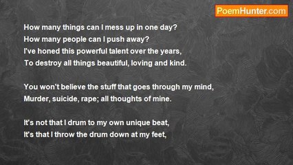 Geoffrey Sterkel - Plight Of Self-Destruction