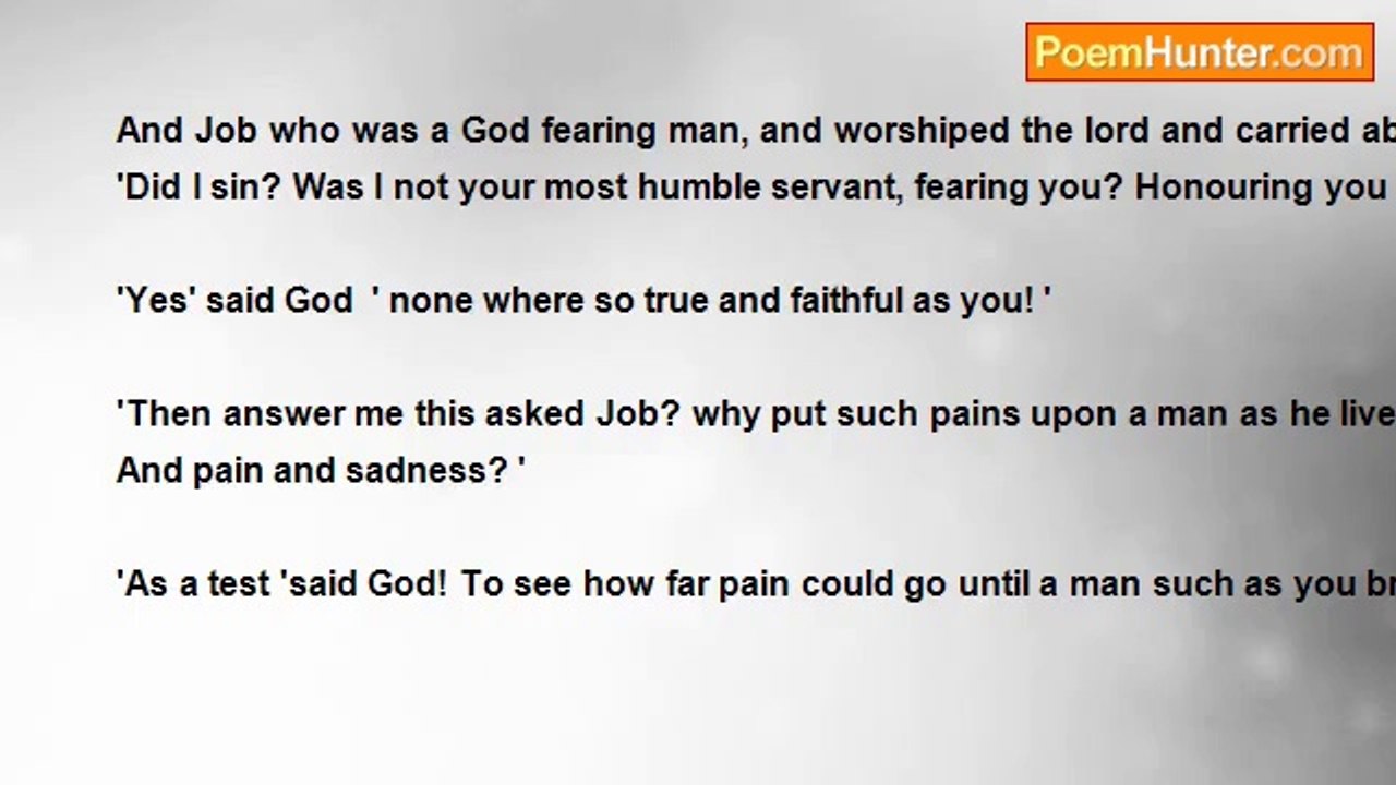 kipper Stagg - The Trials And Tribulations Of Job