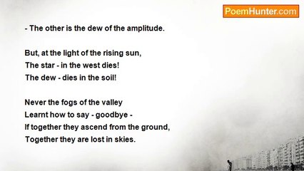 Antonio de Castro Alves - Goodbye